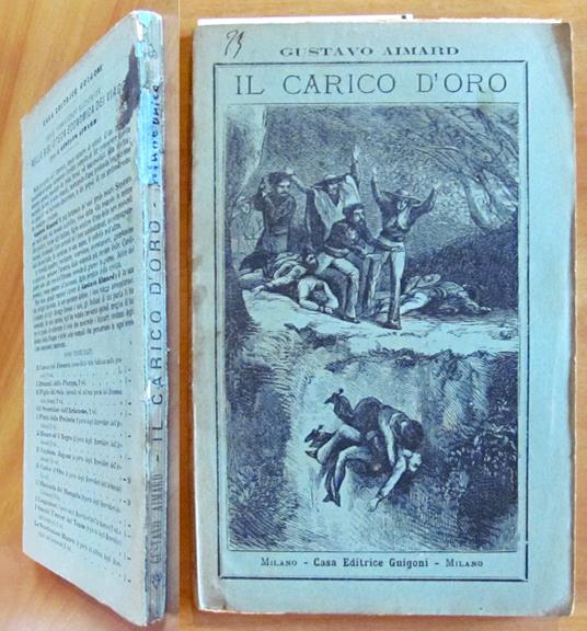 IL CARICO D'ORO - Volume Unico, 1893 - copertina