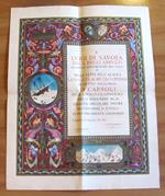 Bozzetto originale LUIGI DI SAVOIA DUCA degli ABRUZZI Presidente Onorario, 1901