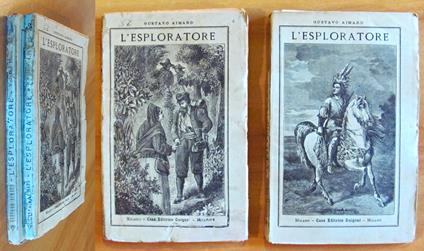 L' ESPLORATORE - 2 Volumi, Completo, 1886 - copertina