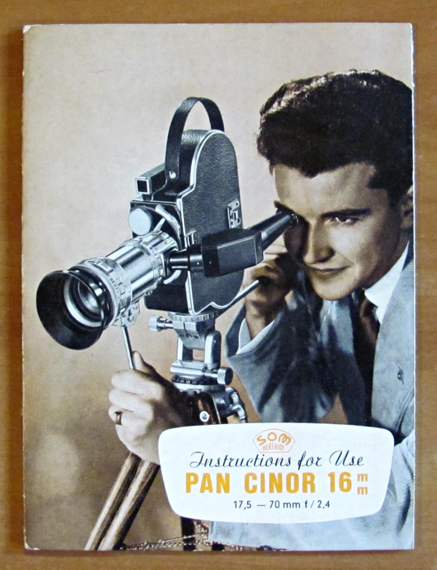 Depliant PAN CINOR 16mm - INSTRUCTIONS FOR USE - REFLEX