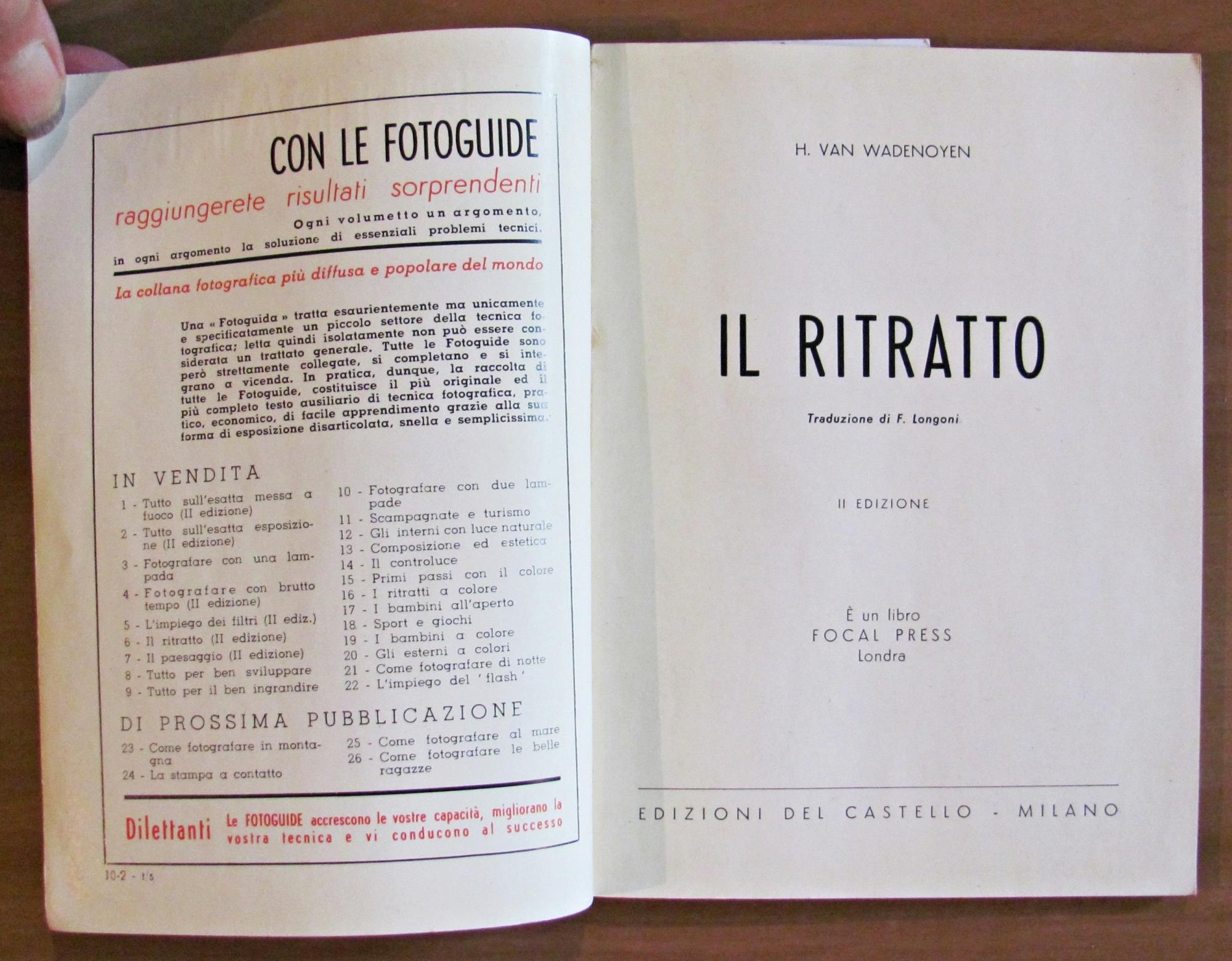 IL RITRATTO - Foto Guide N.6, anni '60