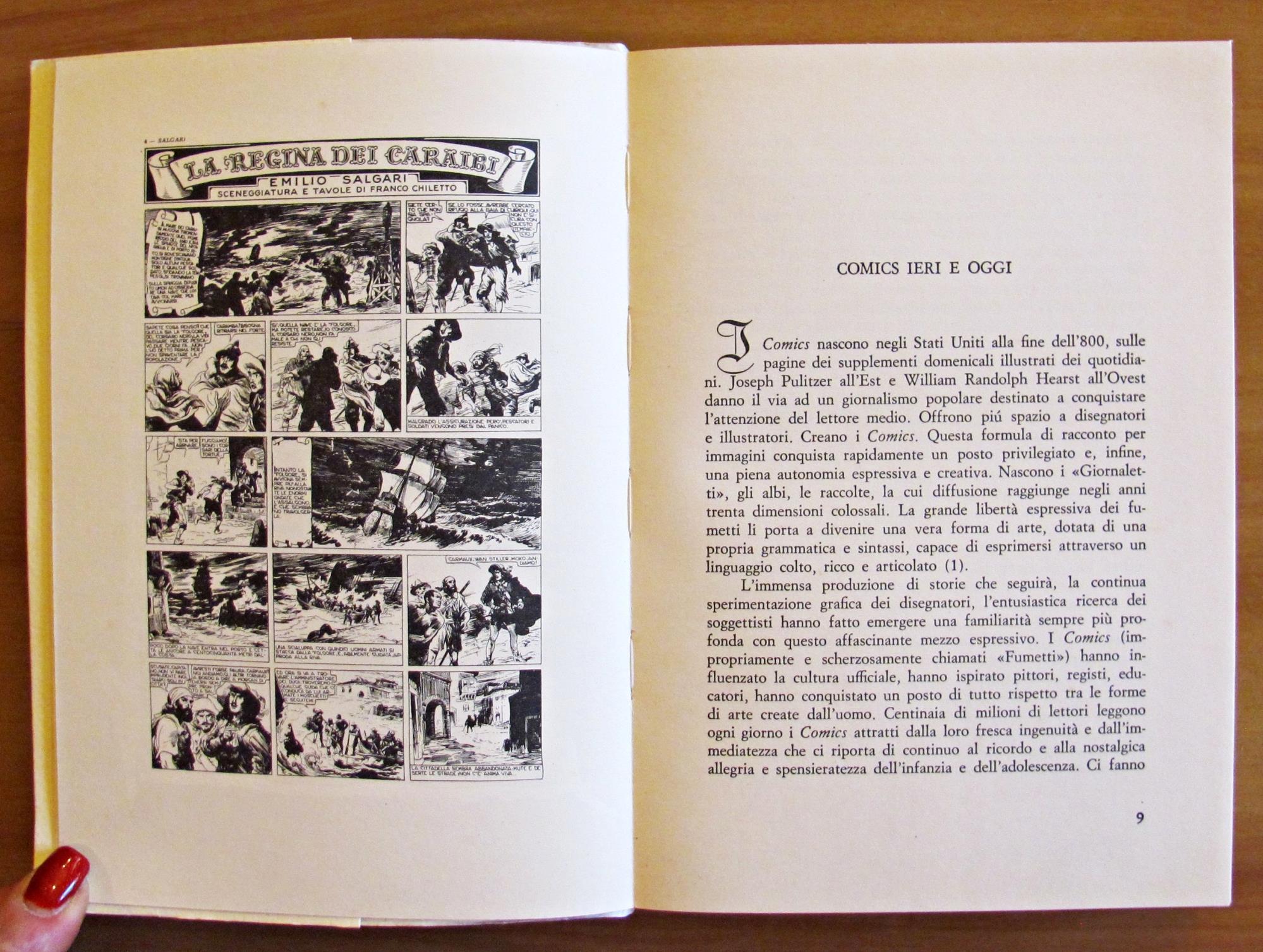 SALGARI - I Romanzi di Emilio Salgari dai Comics ai Films - Dedica Autografa!
