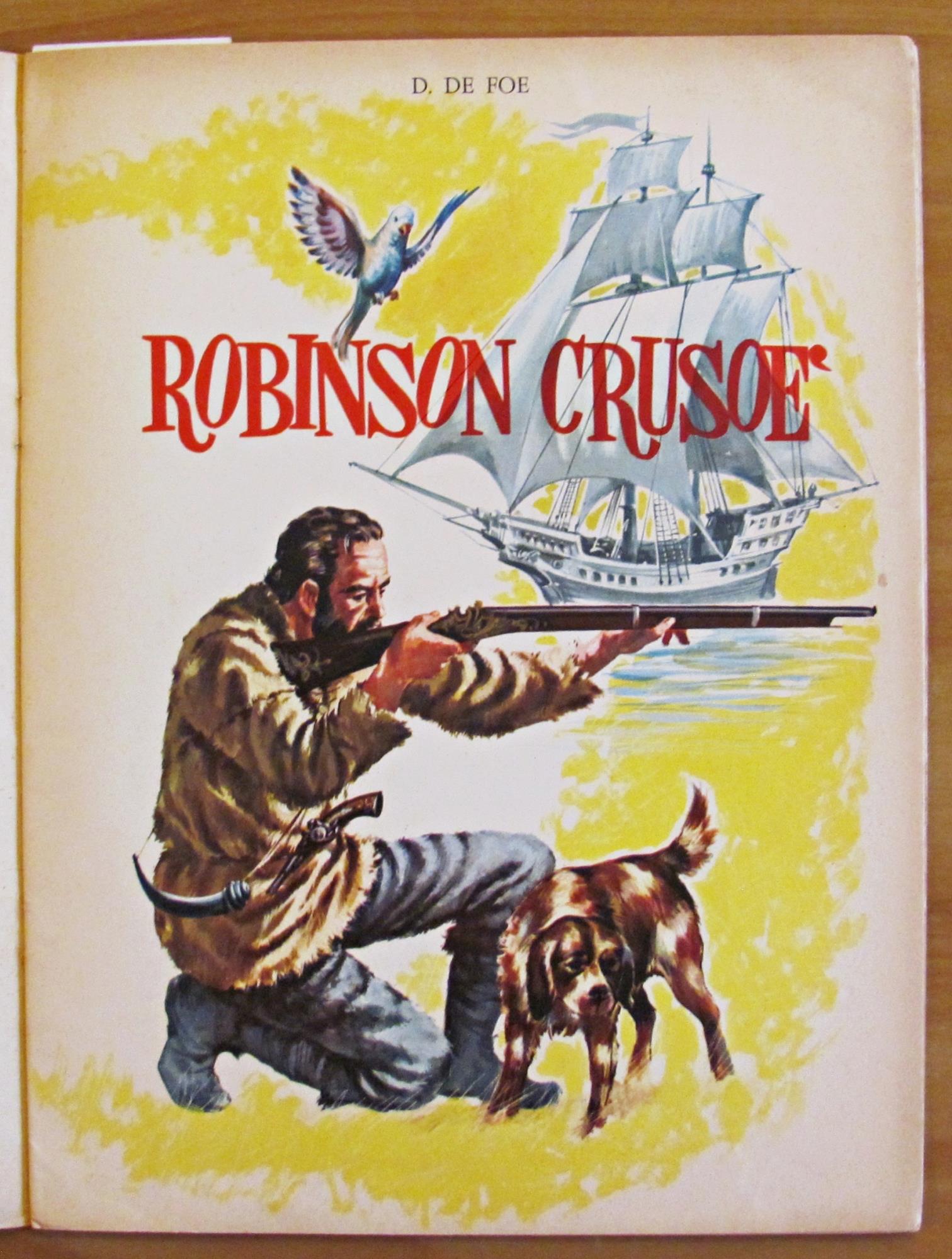 ROBINSON CRUSOè - Collana Classica Mondiale N.5, 1965