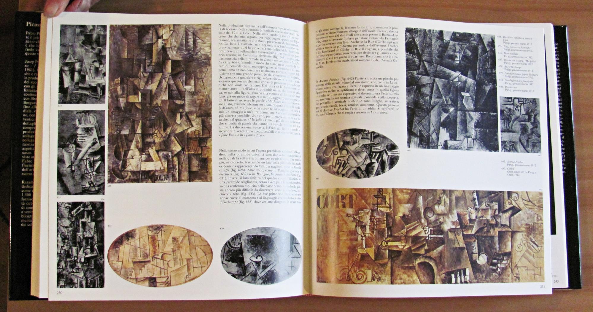 PICASSO - CUBISMO 1907/1917 - in Cofanetto originale, 1991