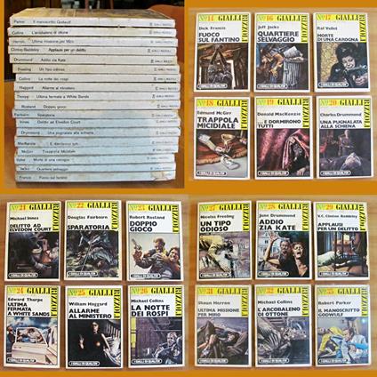 Lotto di 18 numeri I GIALLI DI QUALITA' - copertina