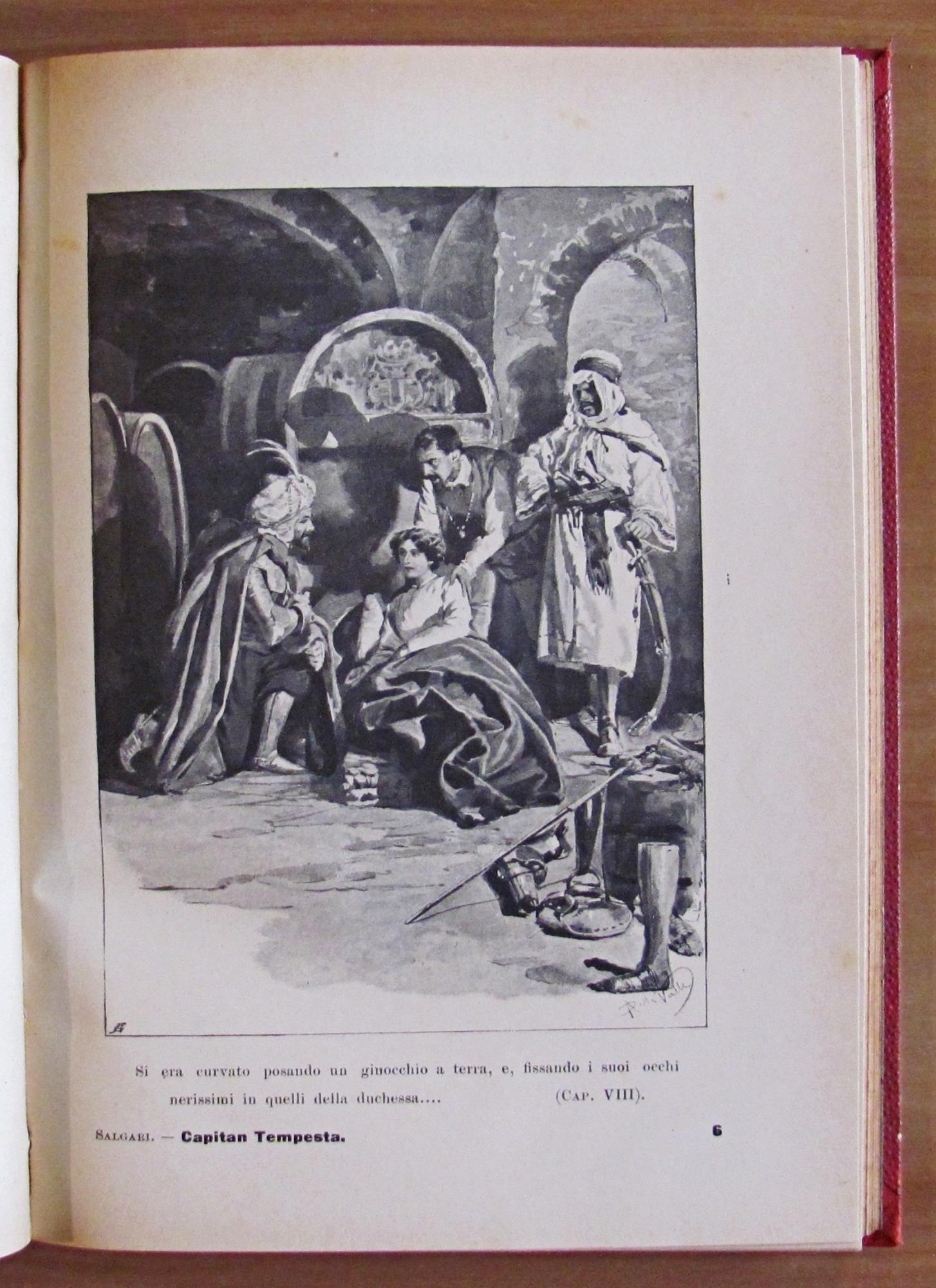 CAPITAN TEMPESTA, 1905 - ill. DELLA VALLE