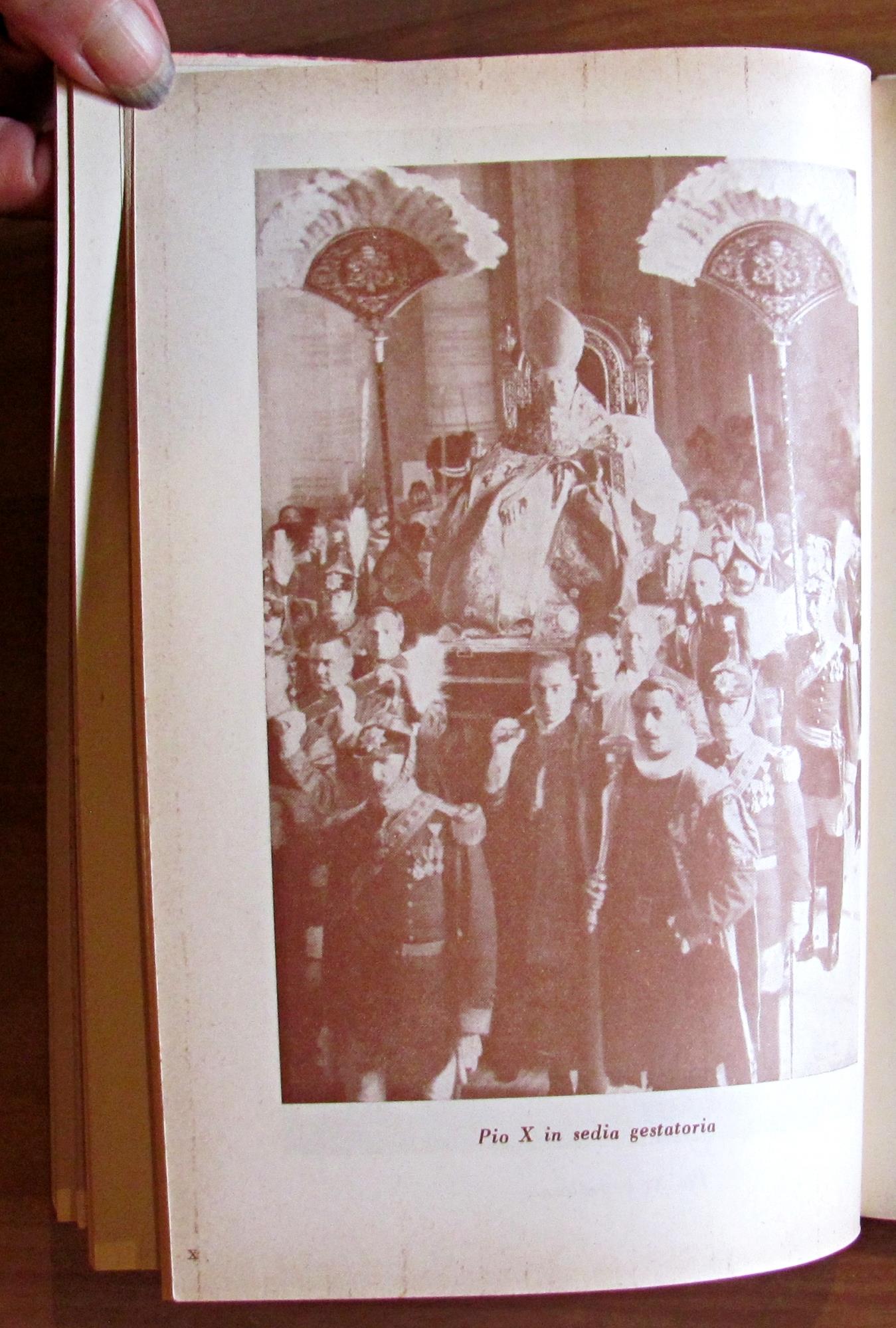 PIO X - IL PAPA DEI BAMBINI, 1954 con Foto d'epoca