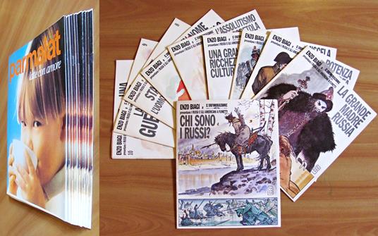 CHI SONO I RUSSI? - Collezione Completa Fascicoli 1/10 - Enzo Biagi - copertina