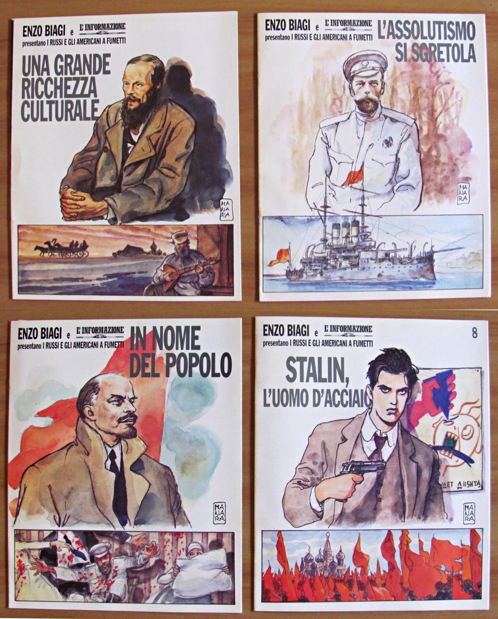 CHI SONO I RUSSI? - Collezione Completa Fascicoli 1/10