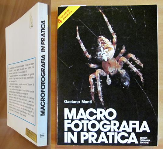 Macro Fotografia In Pratica, 1984 - Gaetano Manti - copertina
