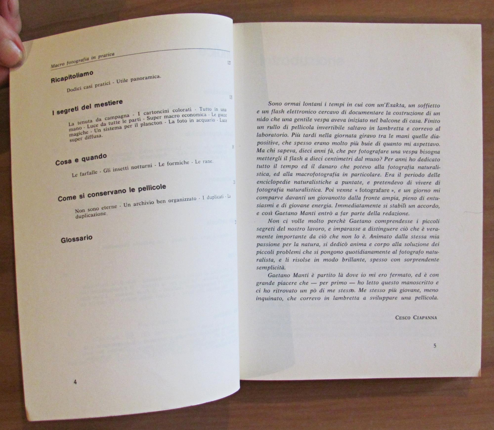 Macro Fotografia In Pratica, 1984