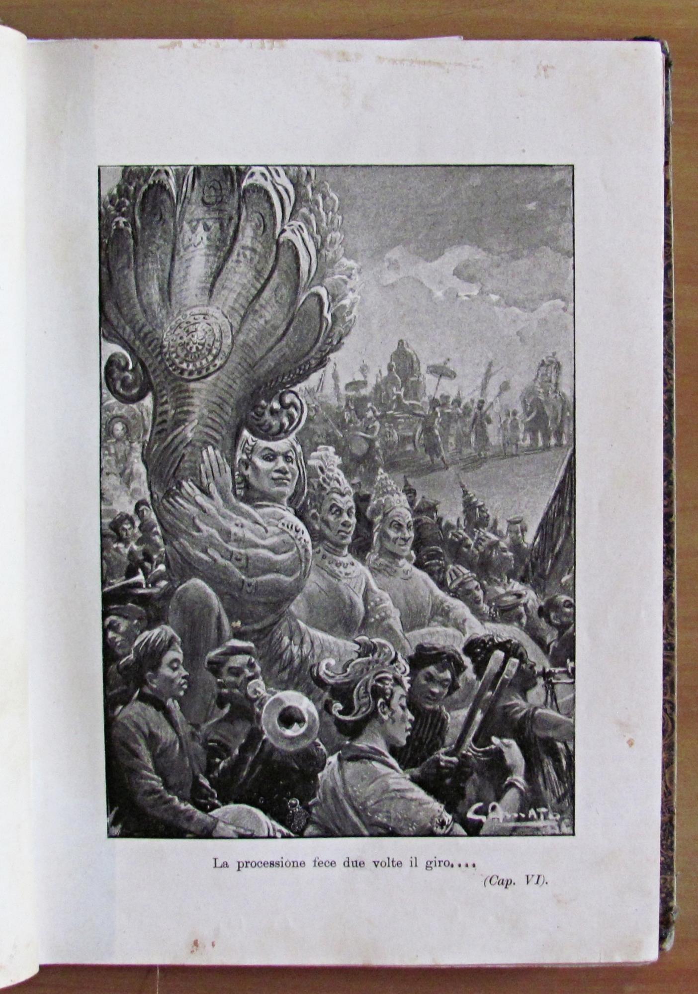 LA CITTA' DEL RE LEBBROSO, I ed. 1904 - ill. AMATO