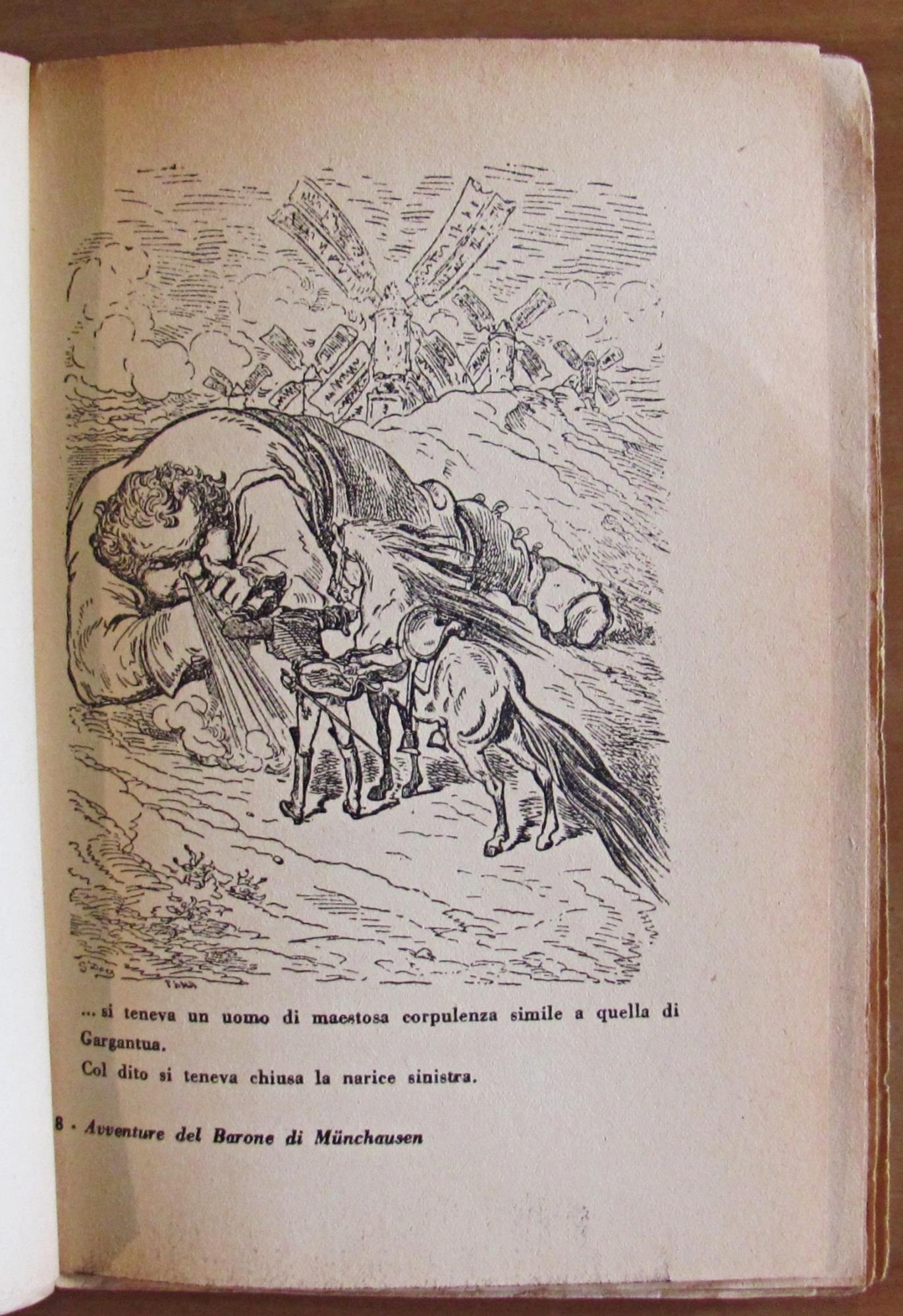 Le meravigliose avventure di terra e di mare del BARONE DI MUNCHHAUSEN, 1934 - ill. DORE'