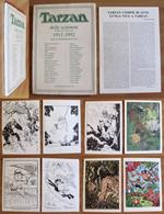 TARZAN DELLE SCIMMIE 1912-1992 - Portfolio con 41 tavole sciolte perfette