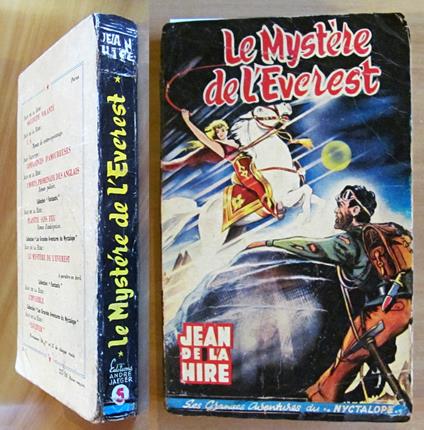 LE MYSTERE DE L'EVEREST - Les Grandes Aventure du Nyctalope, 1953 - Jean De La Hire - copertina