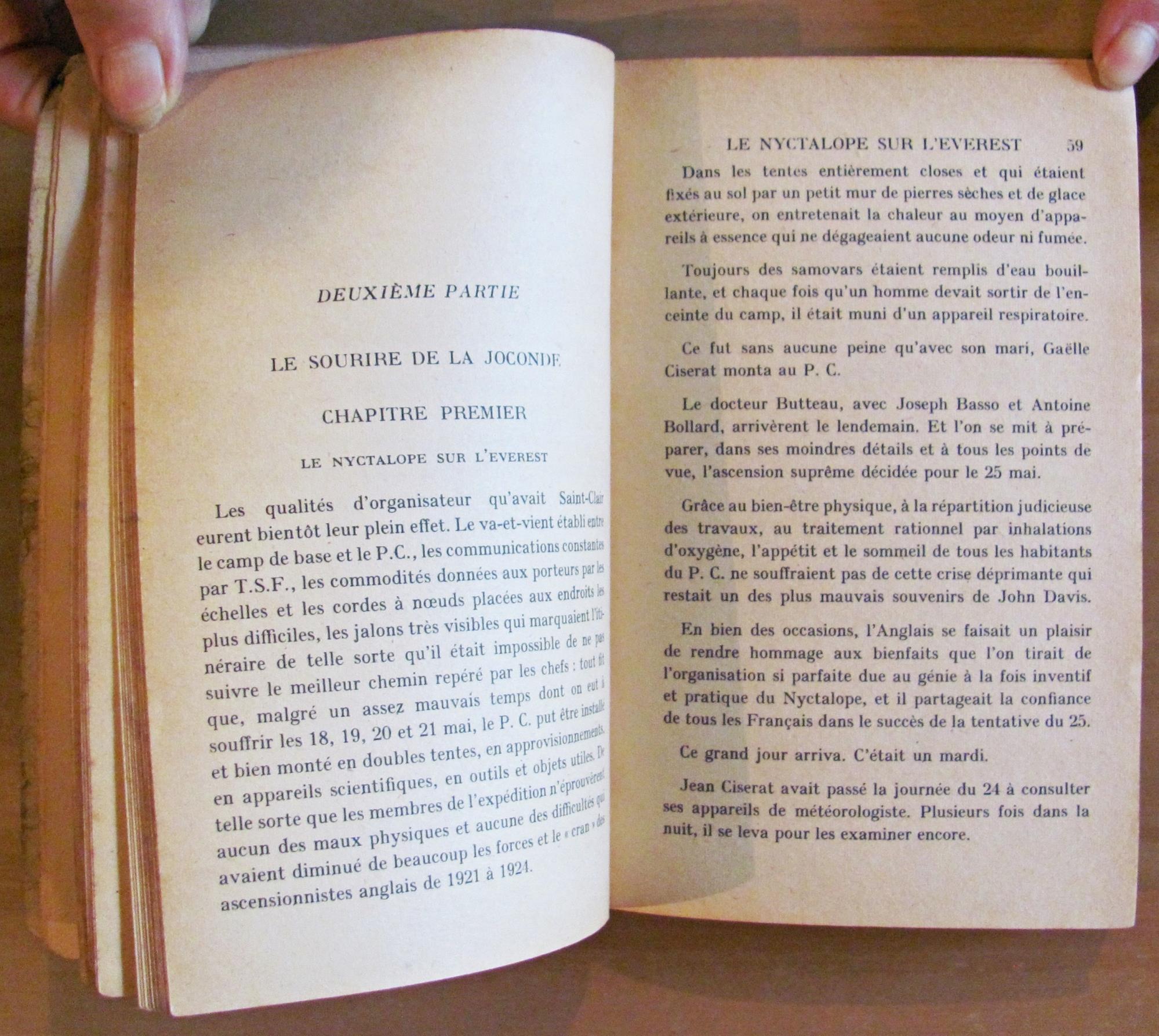 LE MYSTERE DE L'EVEREST - Les Grandes Aventure du Nyctalope, 1953