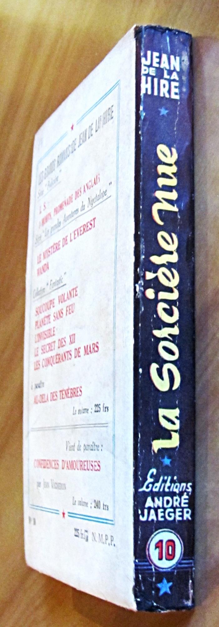 LE SORCIERE NUE - Les Grandes Aventures du Nyctalope, 1954