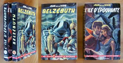 BELZEBUTH + L'ILE D'EPOUVANTE - Les Grandes Aventures du Nyctalope, 1954 - Jean De La Hire - copertina