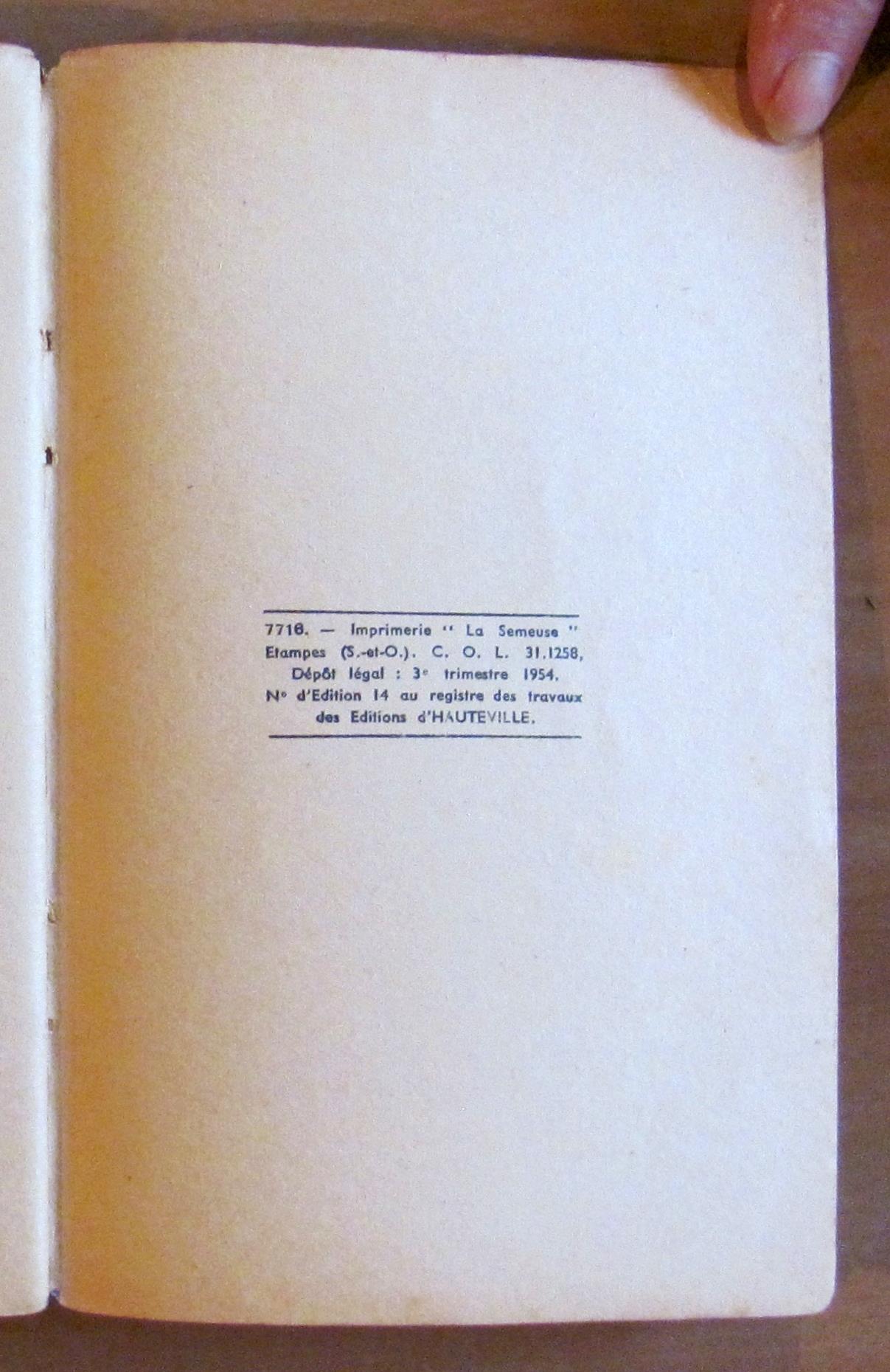 BELZEBUTH + L'ILE D'EPOUVANTE - Les Grandes Aventures du Nyctalope, 1954