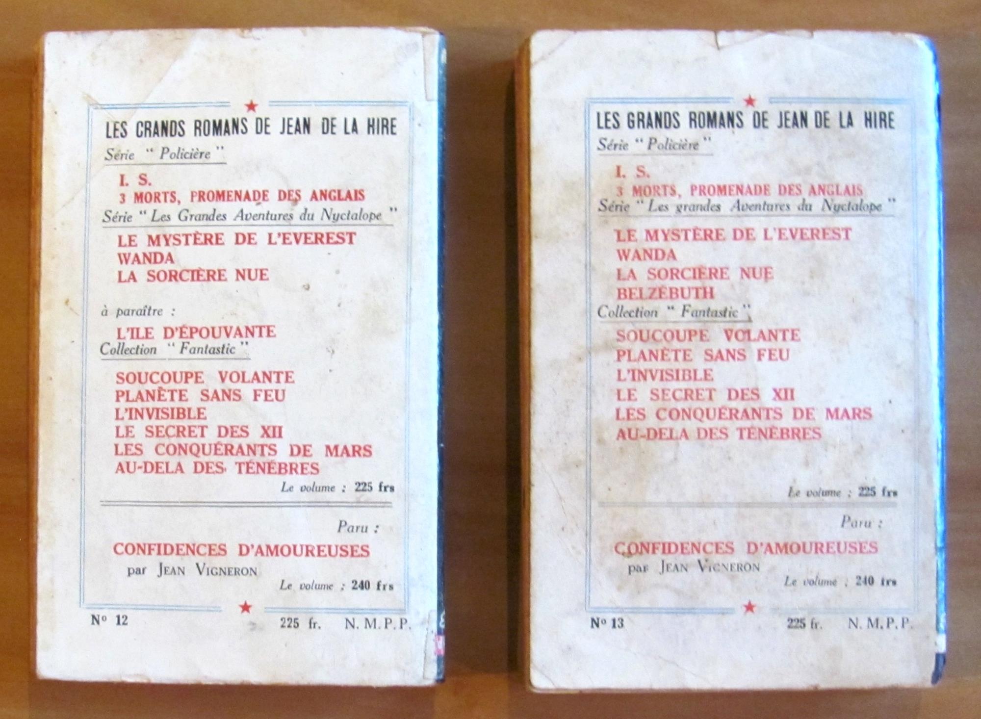 BELZEBUTH + L'ILE D'EPOUVANTE - Les Grandes Aventures du Nyctalope, 1954