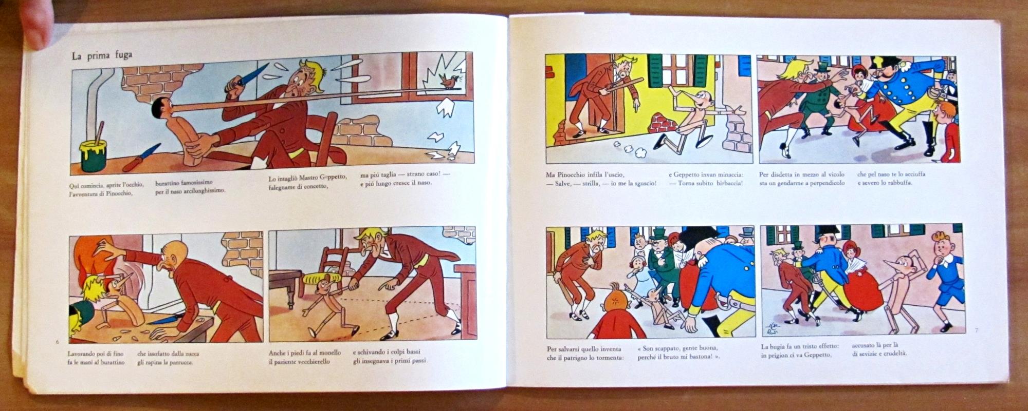 LA FILASTROCCA DI PINOCCHIO, I ed. 1974 - ill. VERDINI