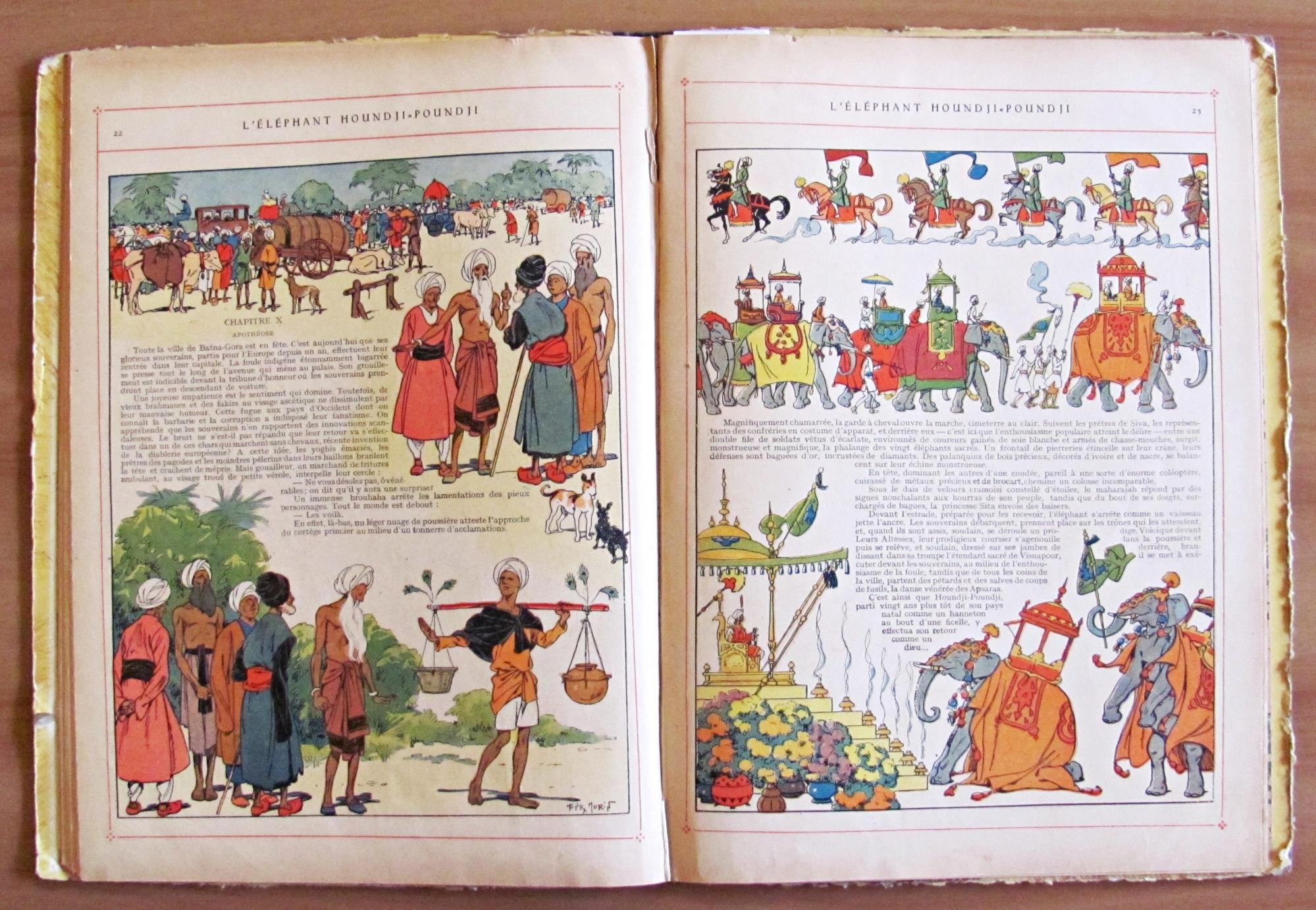 L' ELEPHANT HOUNDJI-POUNDJI, 1928 - ill. MORIN