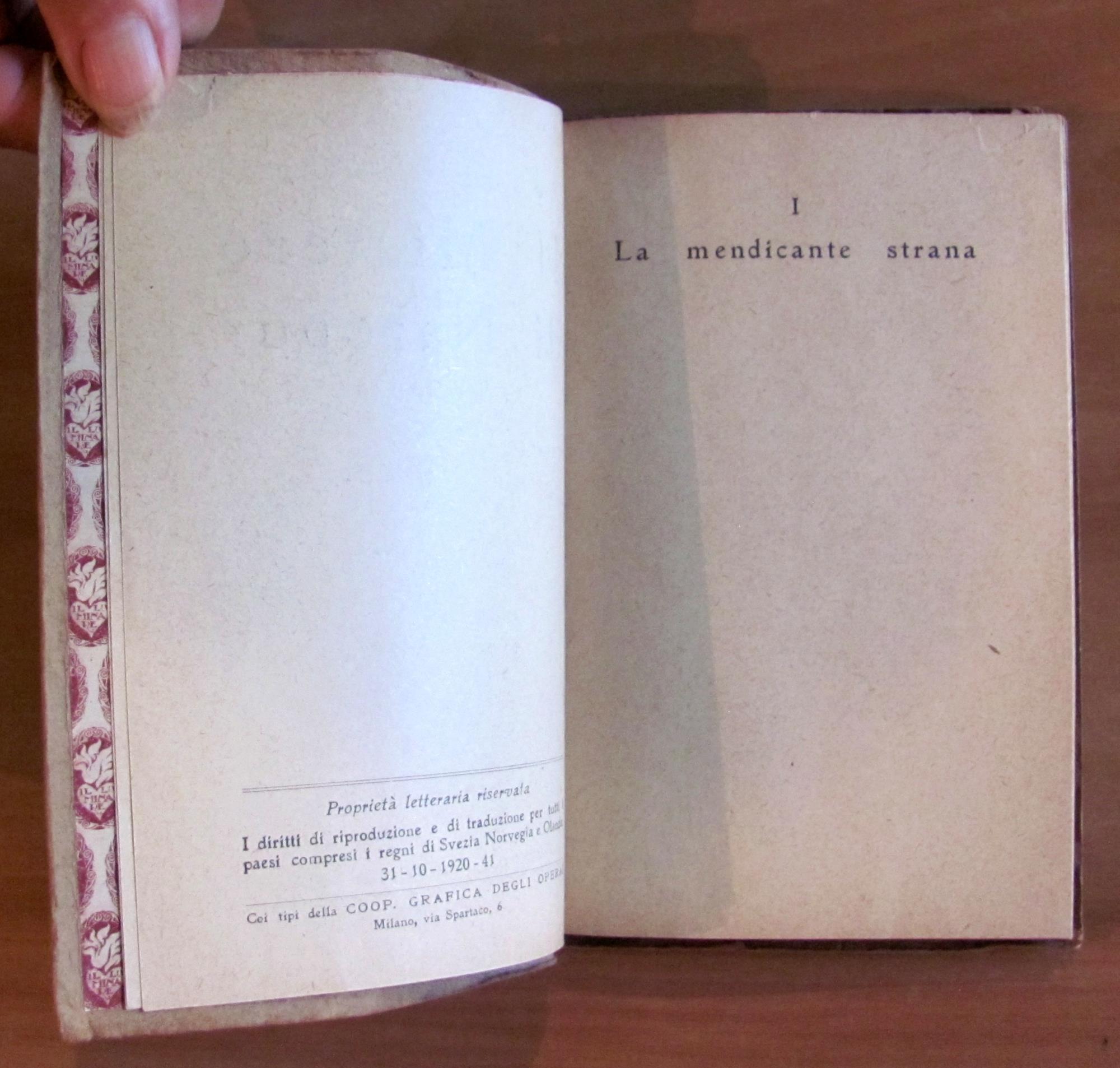 IL MISTERO DI NAROPUR - Coll. I Romanzi della Realtà N.1, 1920