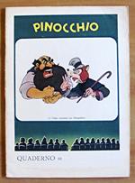 PINOCCHIO N.4 - La Volpe ed il Gatto - Quaderno di 5^