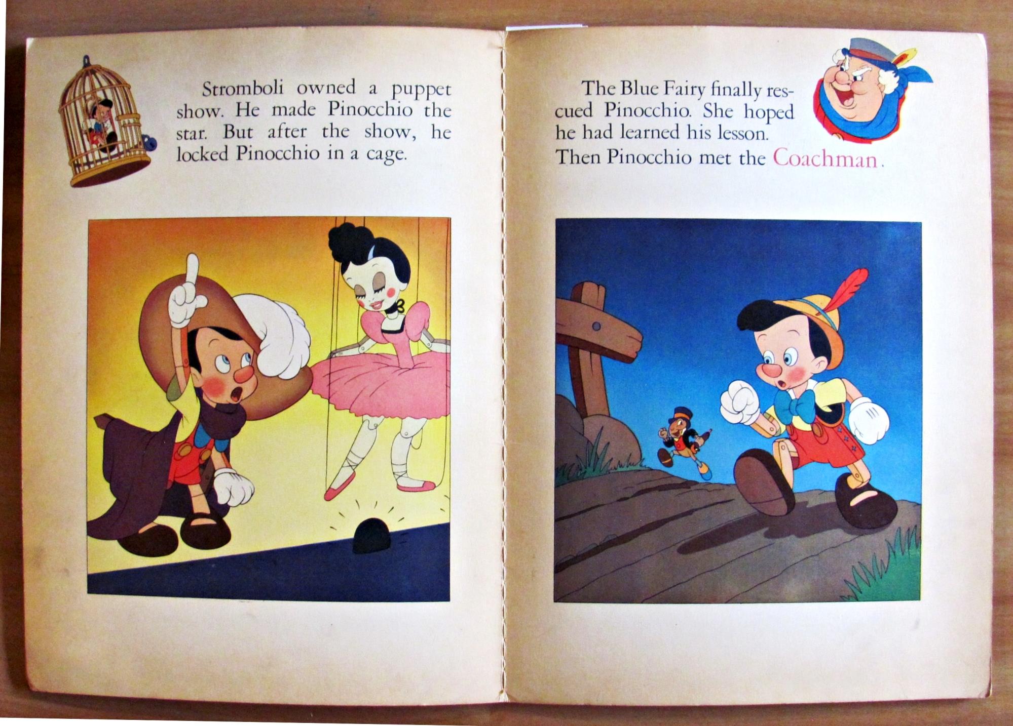 Pinocchio Picture Book, 1939/40