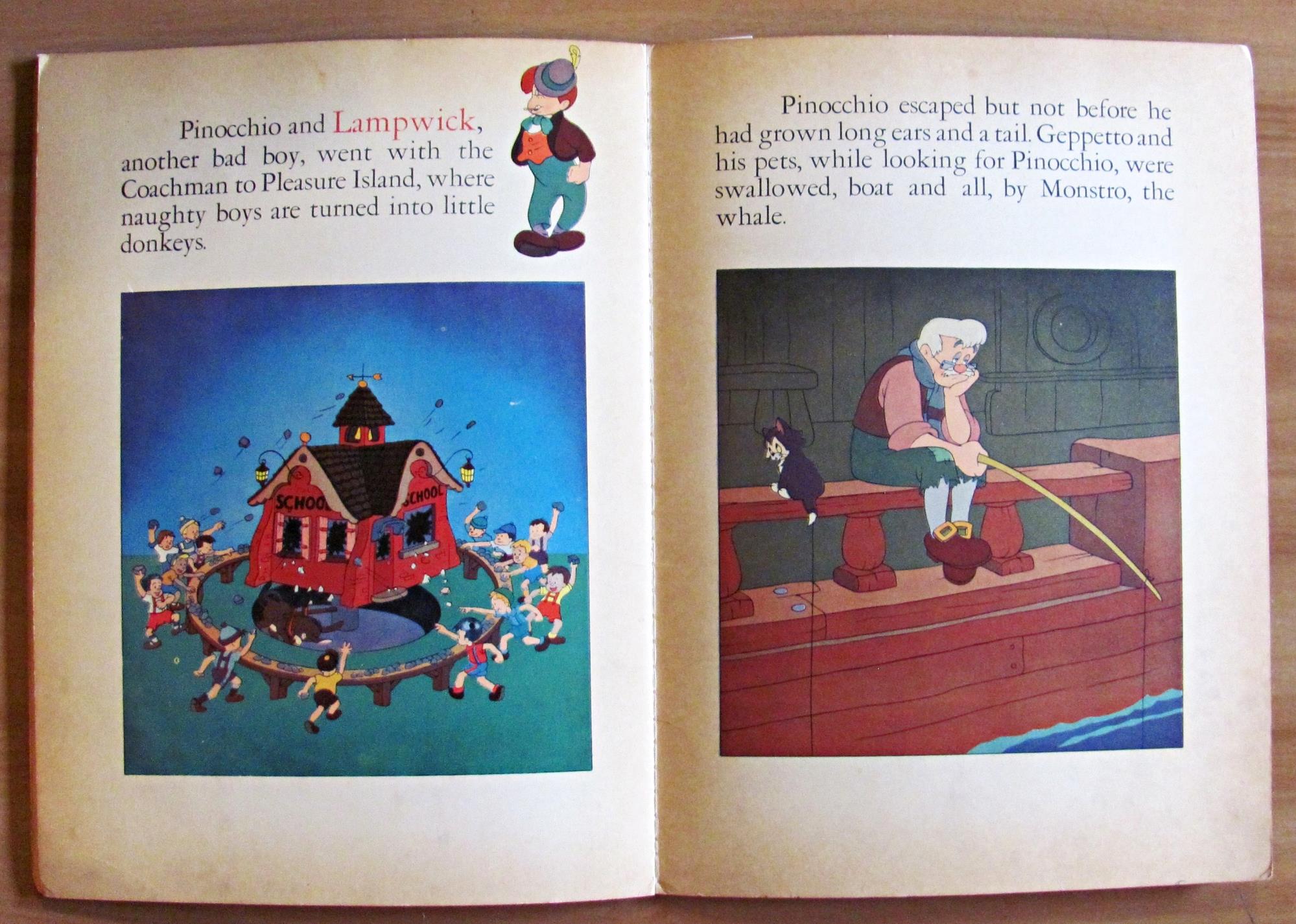 Pinocchio Picture Book, 1939/40