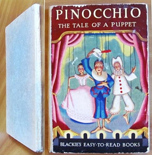 PINOCCHIO - The Tale of a Puppet, anni '40/50 - copertina