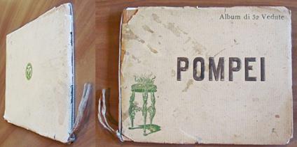 Album di 32 Vedute POMPEI con 32 Tavole fotografiche - copertina
