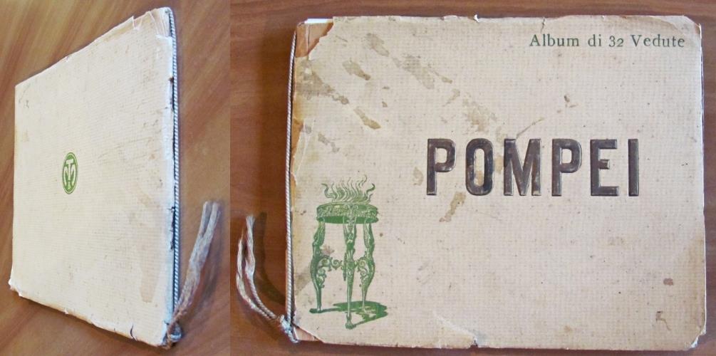 Album di 32 Vedute POMPEI con 32 Tavole fotografiche