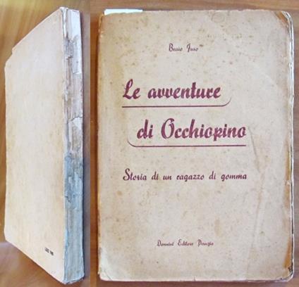 LE AVVENTURE DI OCCHIOPINO - Storia di un ragazzo di gomma - copertina