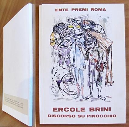 DISCORSO SU PINOCCHIO, 1968 - ill. ERCOLE BRINI - copertina