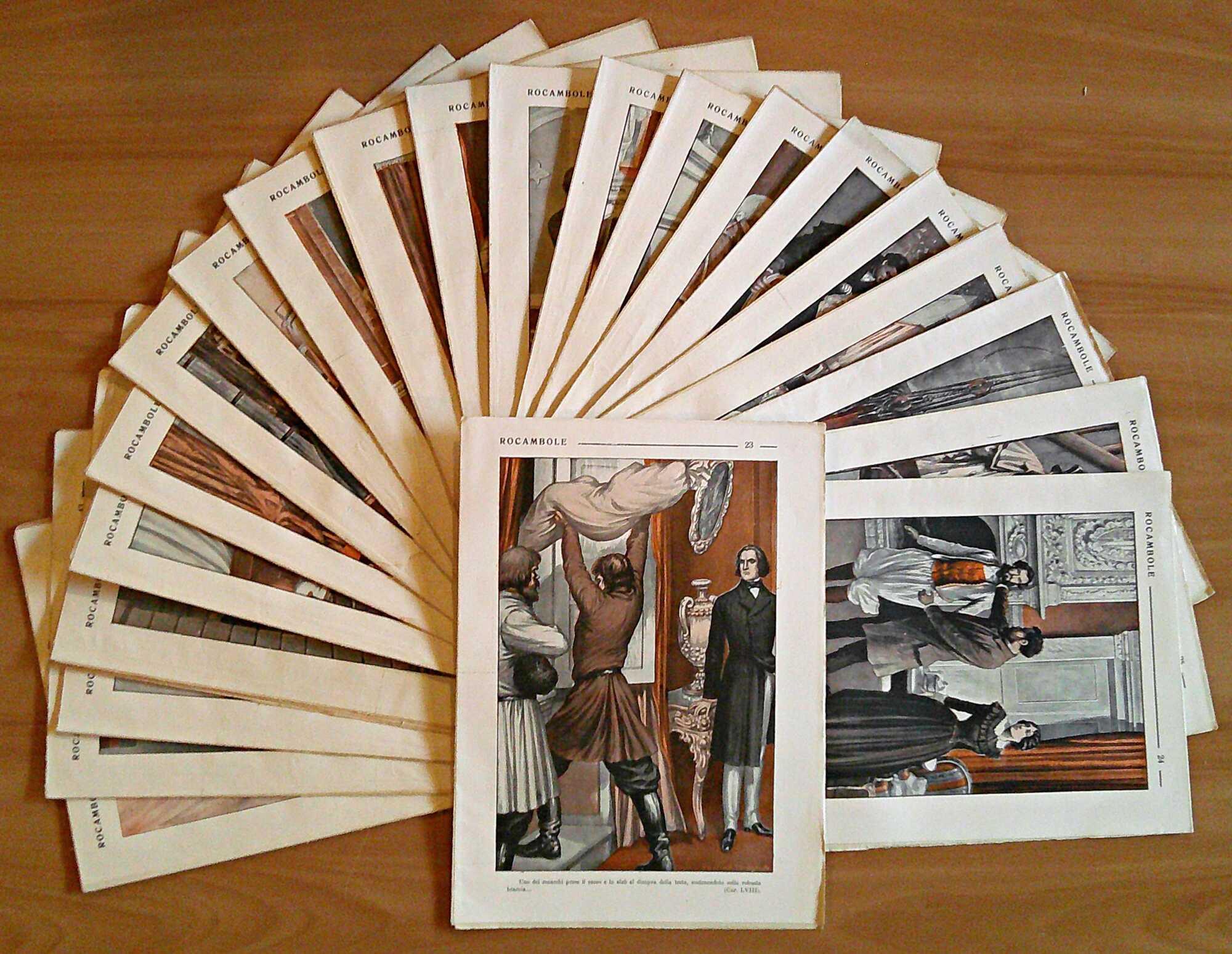 LE GESTA DI ROCAMBOLE - 44 Fascicoli Sciolti