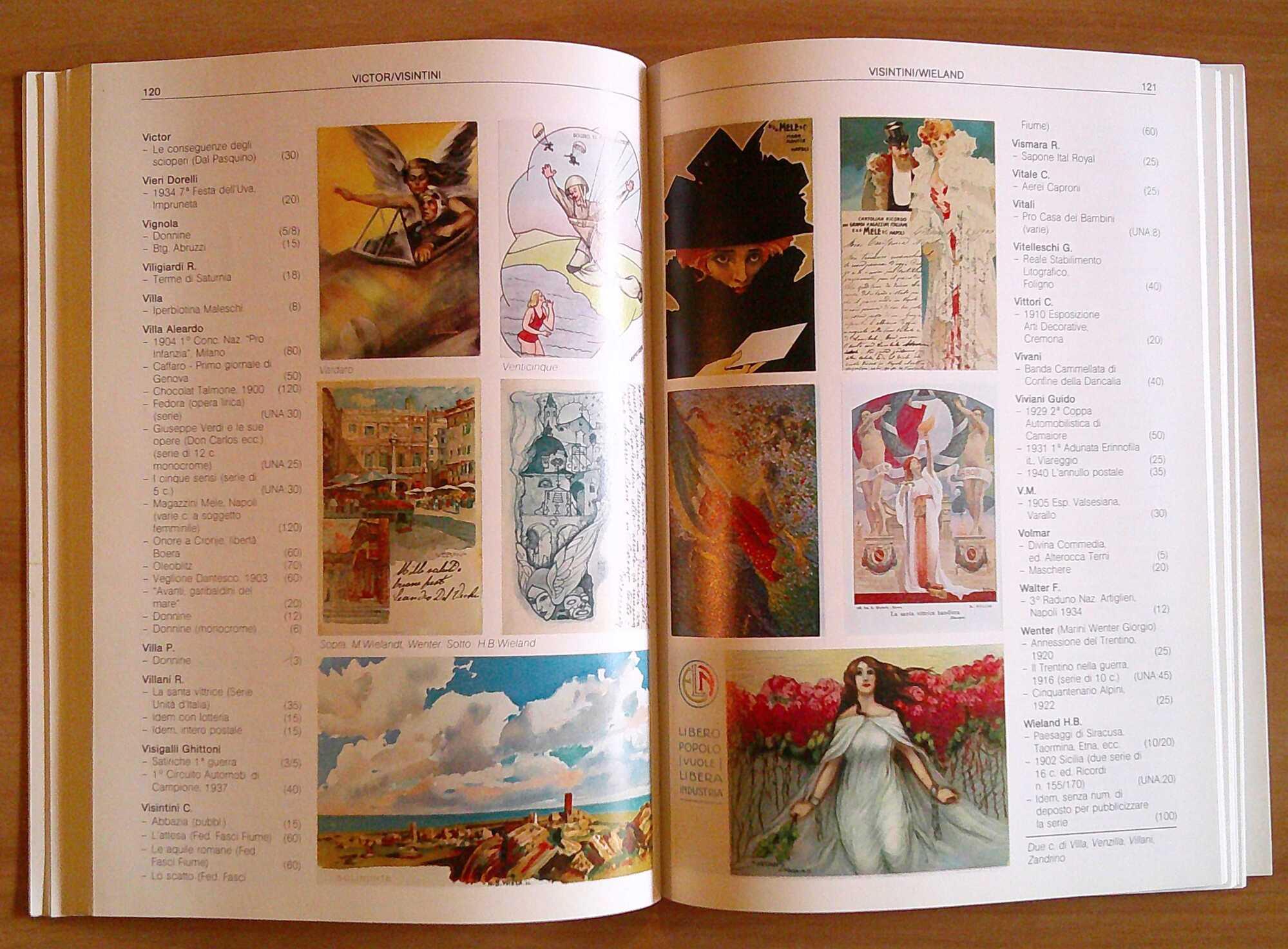 Catalogo Delle Cartoline Italiane, 1985