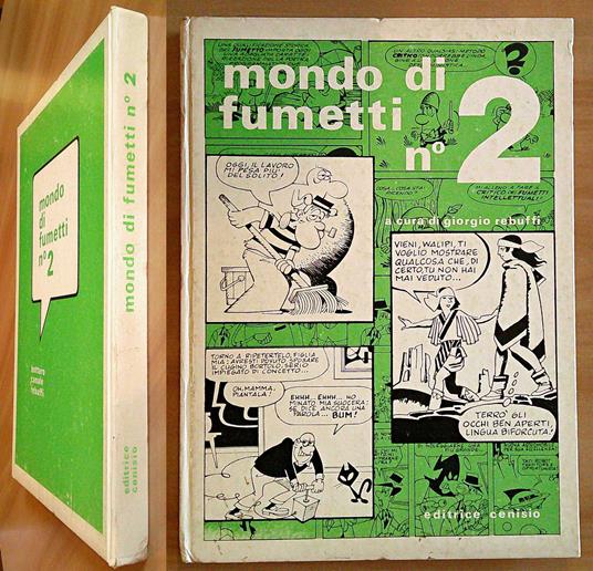 MONDO DI FUMETTI N.2, 1974 - Con Dedica AUTOGRAFA di Giorgio REBUFFI - copertina