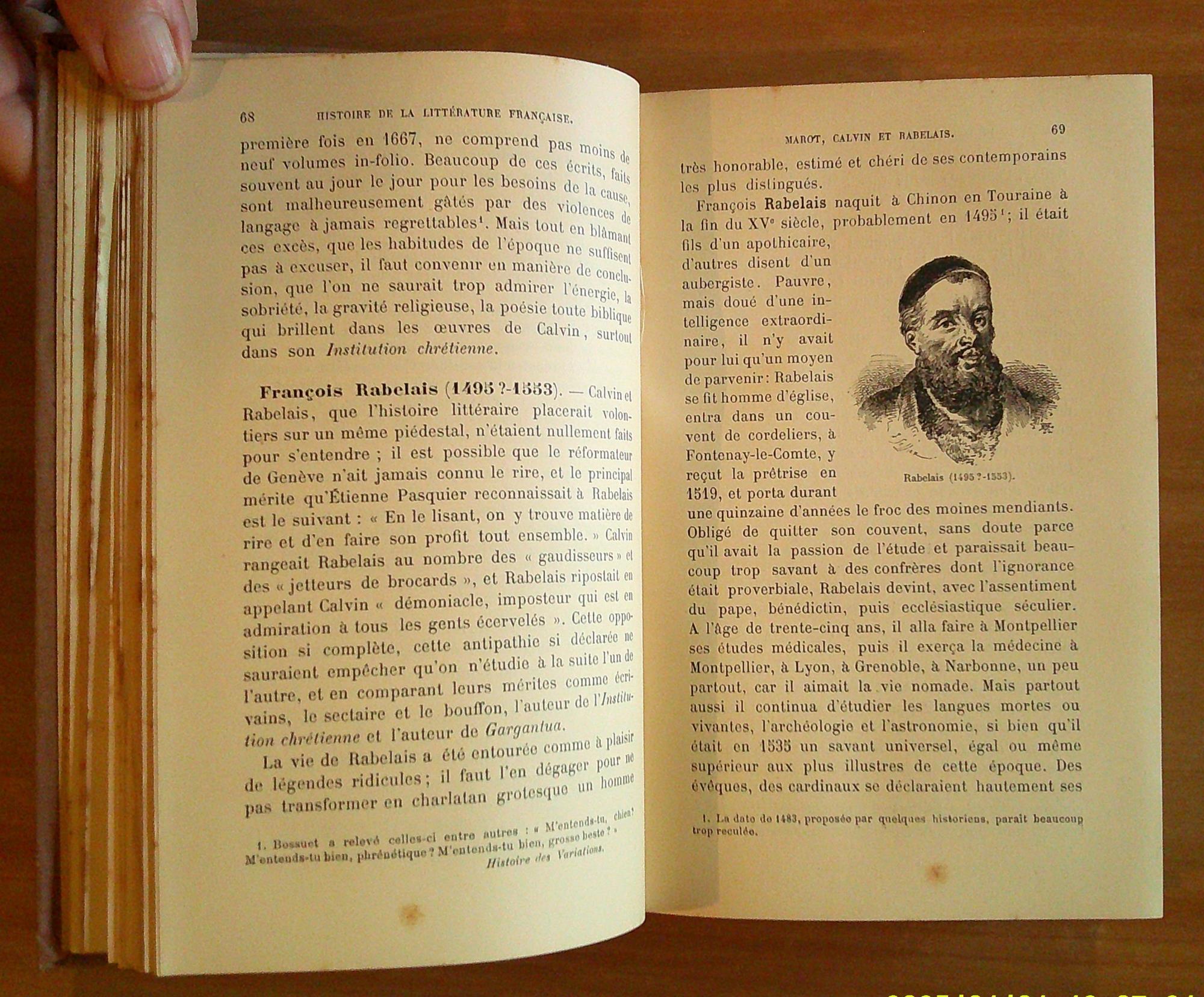 Petite Histoire de la LITTERATURE FRANCAISE, 1900