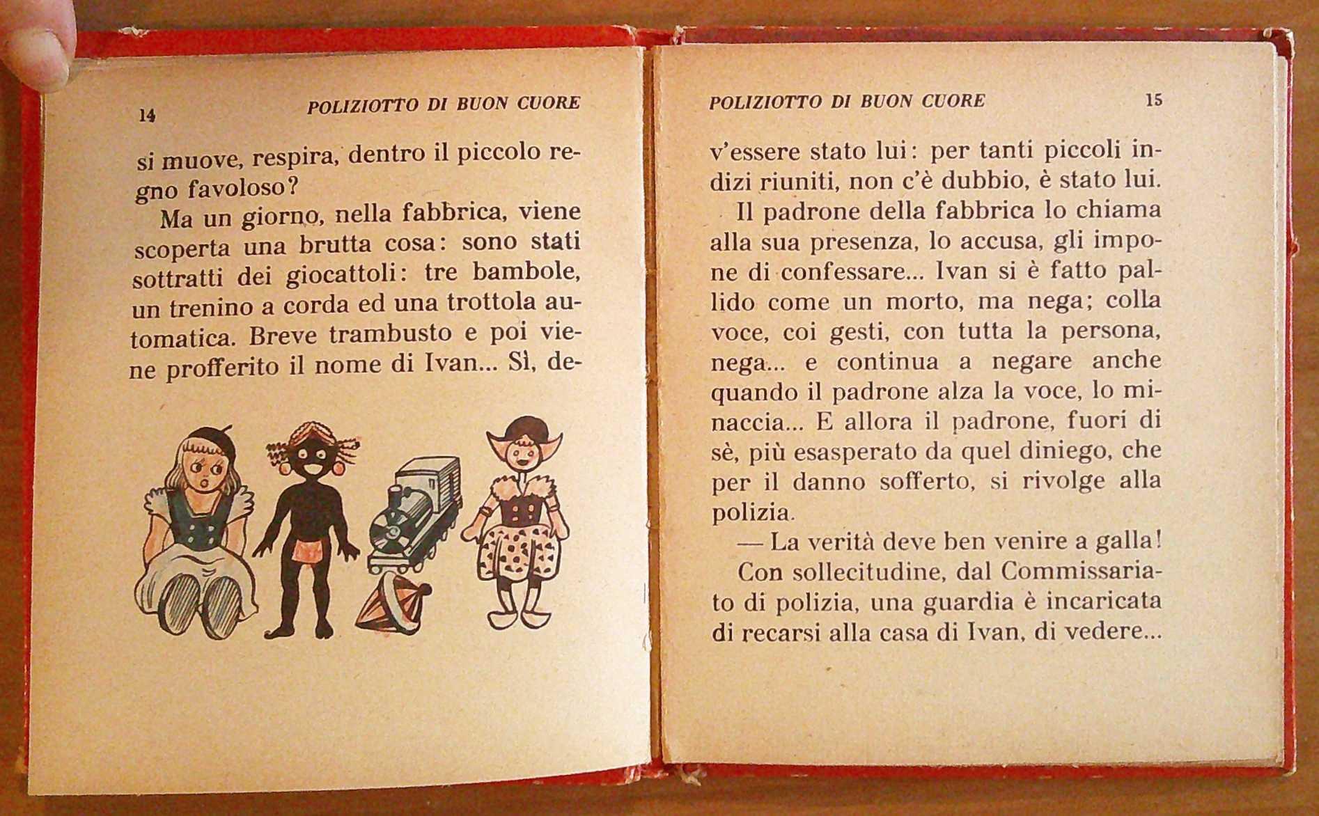 POLIZIOTTO DI BUON CUORE - Bibliotechina Bimbi d'Italia N.37 - ill. GALBIATI