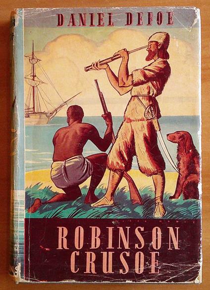 ROBINSON CRUSOE, I ed. Abridged 1954 - Daniel Defoe - copertina