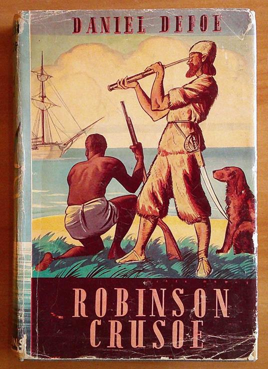 ROBINSON CRUSOE, I ed. Abridged 1954 - Daniel Defoe - copertina