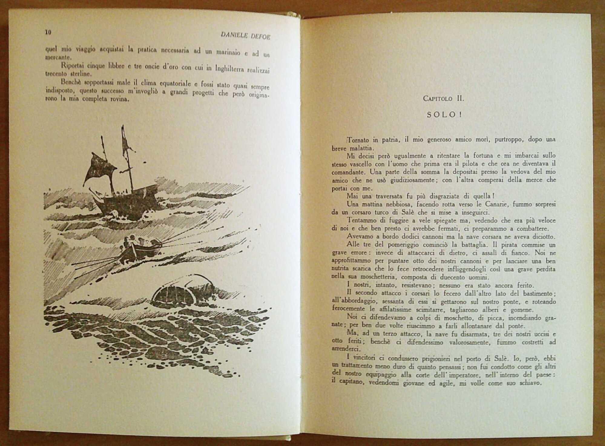 ROBINSON CRUSOE', 1954 - ill. MATTIOLI