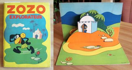 ZOZO EXPLORATEUR, 1935 - con POP-UP - copertina