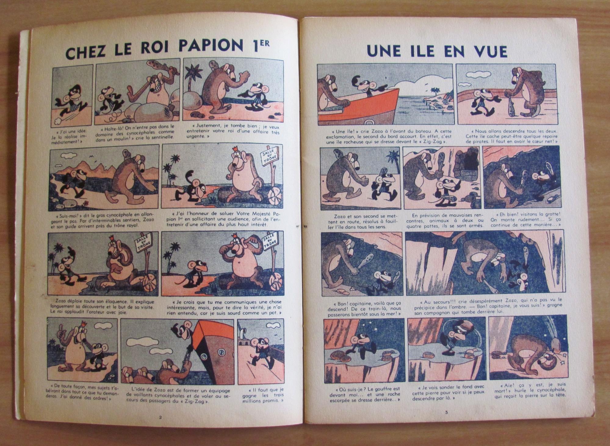 ZOZO EXPLORATEUR, 1935 - con POP-UP