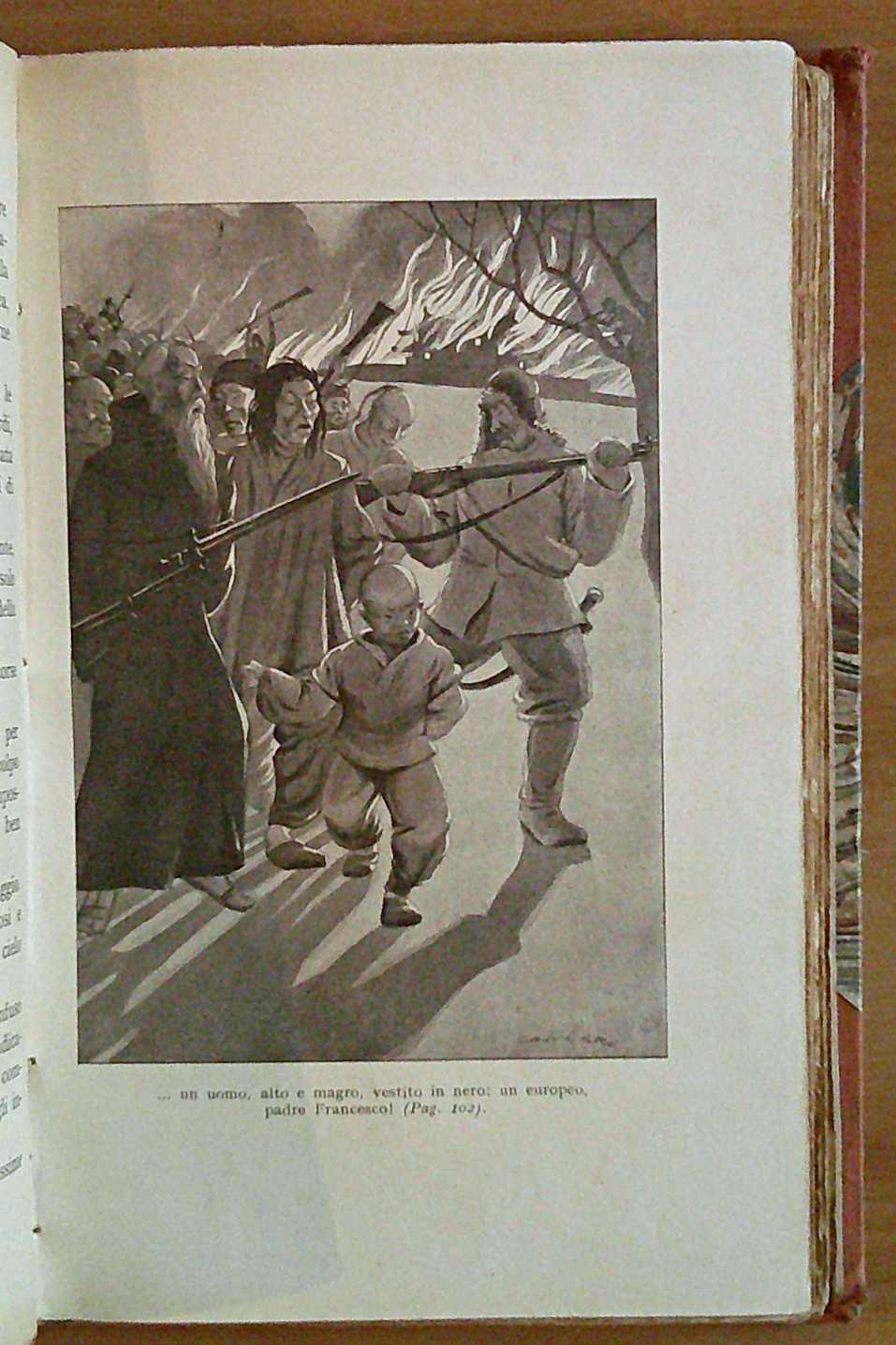 SOTTO GLI ARTIGLI DEL DRAGO CINESE, 1929 - ill. CASOLARO