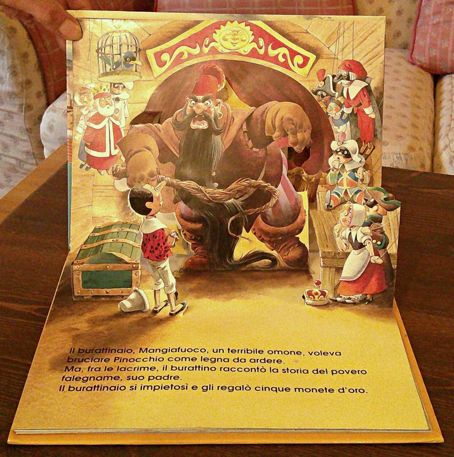 PINOCCHIO -Libri a tre dimensioni, I ed. 1994 - POP UP