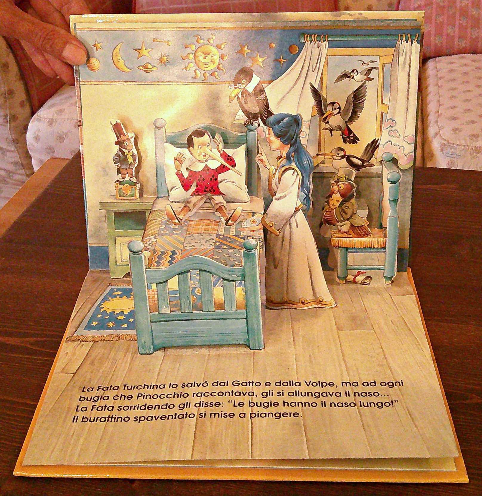 PINOCCHIO -Libri a tre dimensioni, I ed. 1994 - POP UP