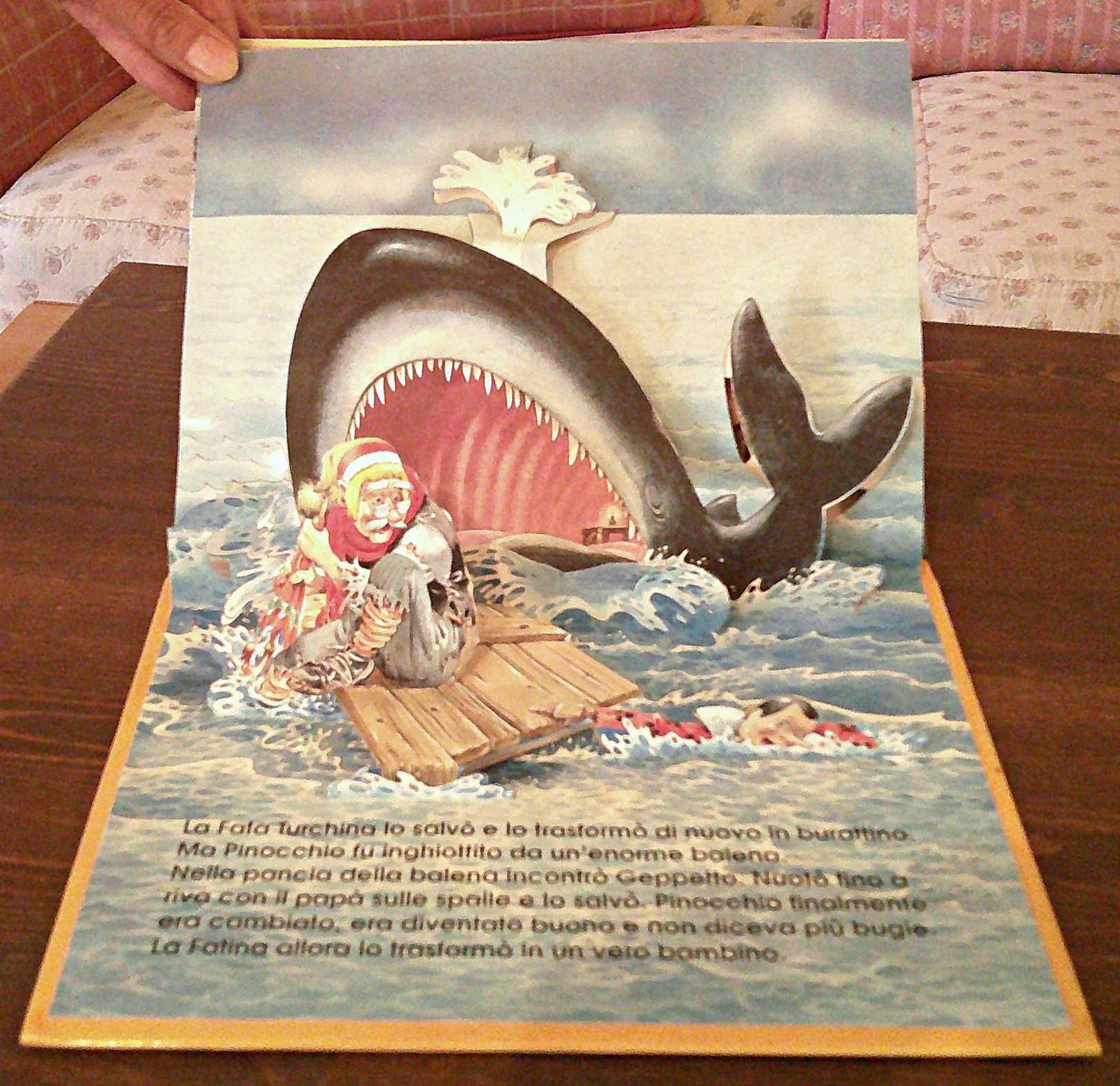 PINOCCHIO -Libri a tre dimensioni, I ed. 1994 - POP UP