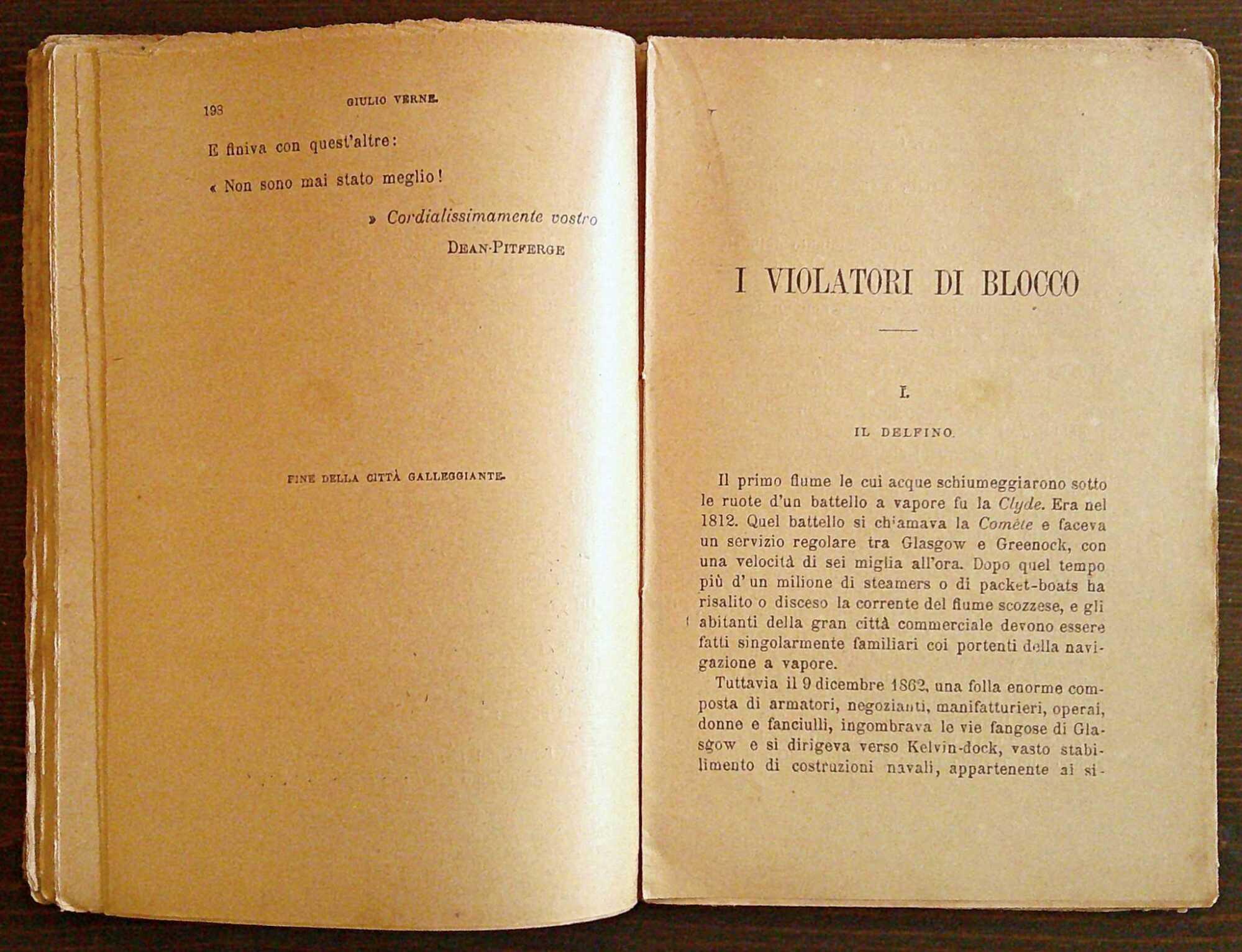 UNA CITTà GALLEGGIANTE + I VIOLATORI DEL BLOCCO - ill. FERAT